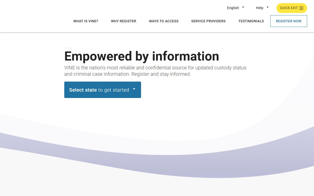 Delaware Recent Bookings VINELink inmate locator